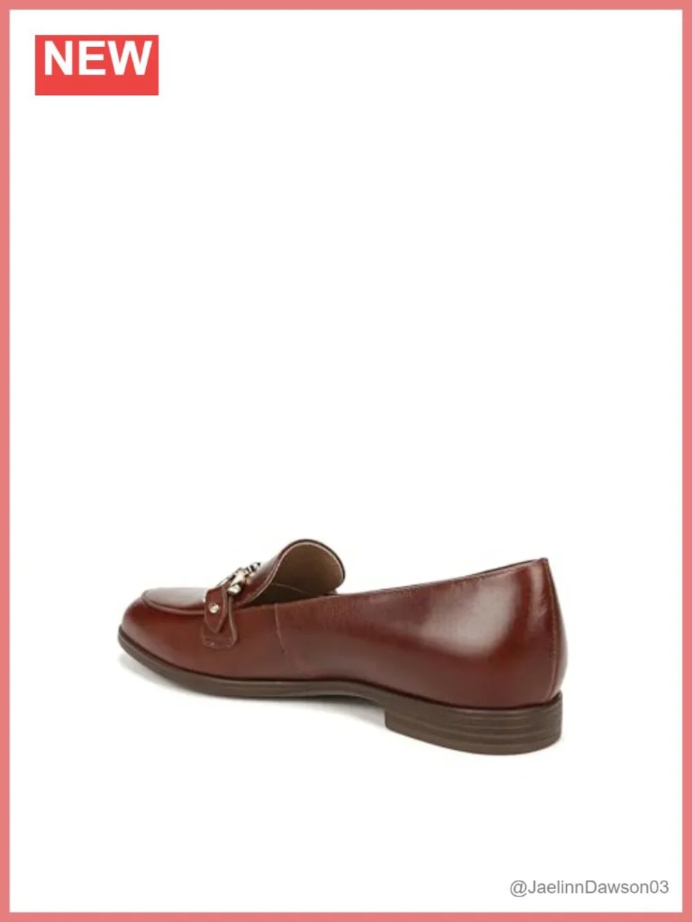 Naturalizer Gala Leather Slip-On Loafers with REZORB Cushioning